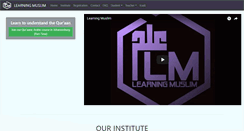 Desktop Screenshot of learningmuslim.com